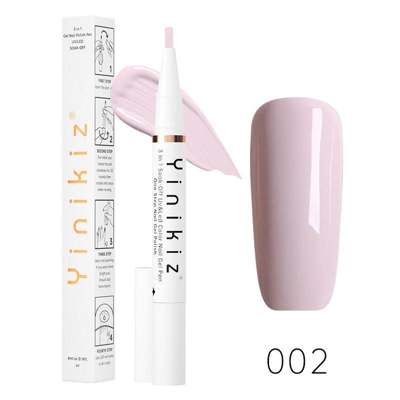 Yinikiz White Three-in-one UV Polish Convenient And Fast