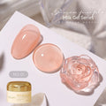Milk Jelly Spar Cat's Eye Solid Color Summer Ice UV Polish