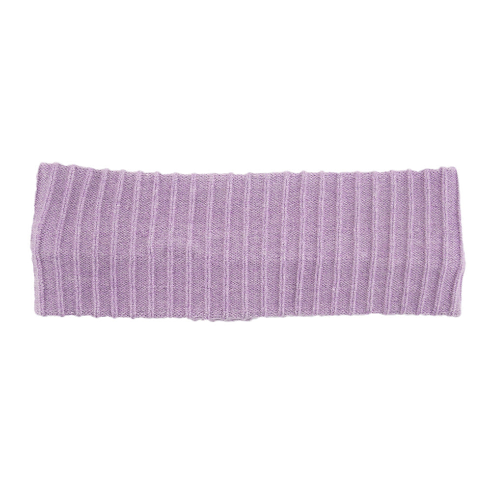 Elastic Vertical Knitting Wool Headband