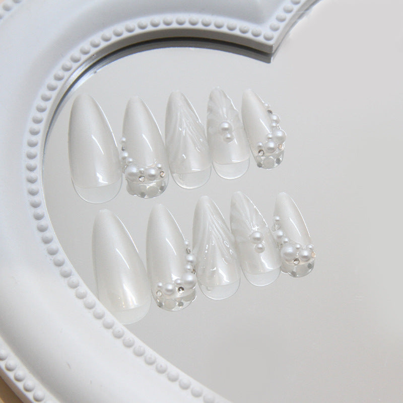 Pearl Fairy Wear Nail Diamond Type 24 Pieces