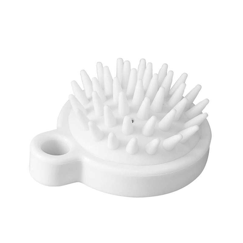 Crystal Transparent Silicone Shampoo Brush