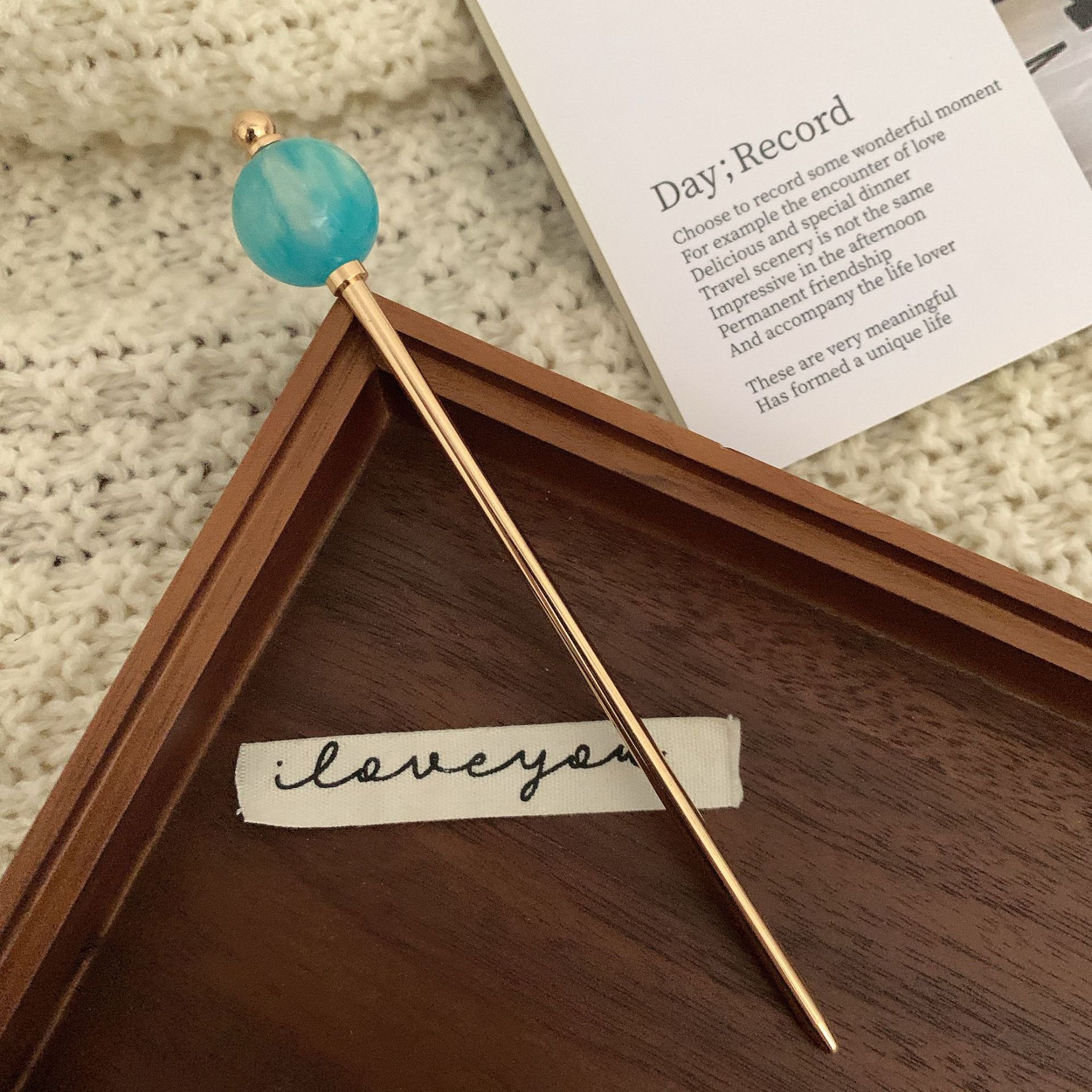 Ball Metal Hairpin Female Bun Lazy Updo Gadget
