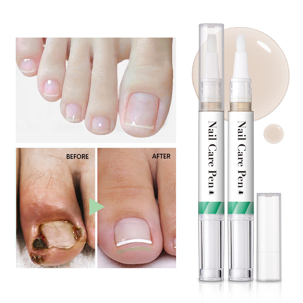 Lakerain Nail Growth Oil Two Pack Nourishing Nail Base Coat Pen