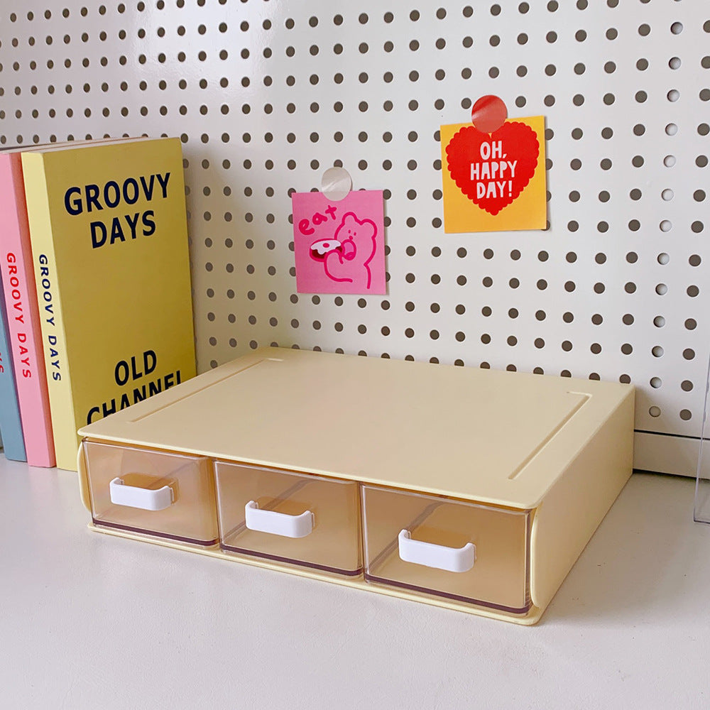 Simple Desktop Storage Box, Multi-layer Drawer Type Small Objects, Rubber Band Hair Ring Storage