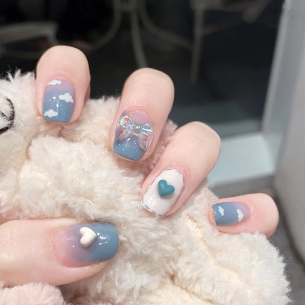 Butterfly Ballet Diamond Nail Removable Patch