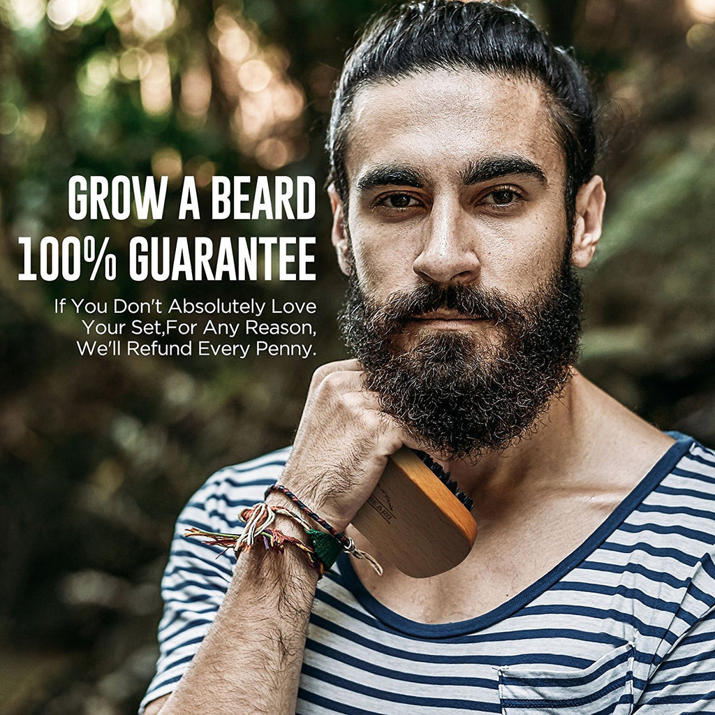 Household Bristle Beard Comb Brush Set