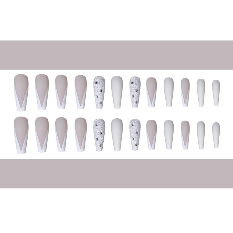 Fashion European And American Style Extra Long Ballet Nail