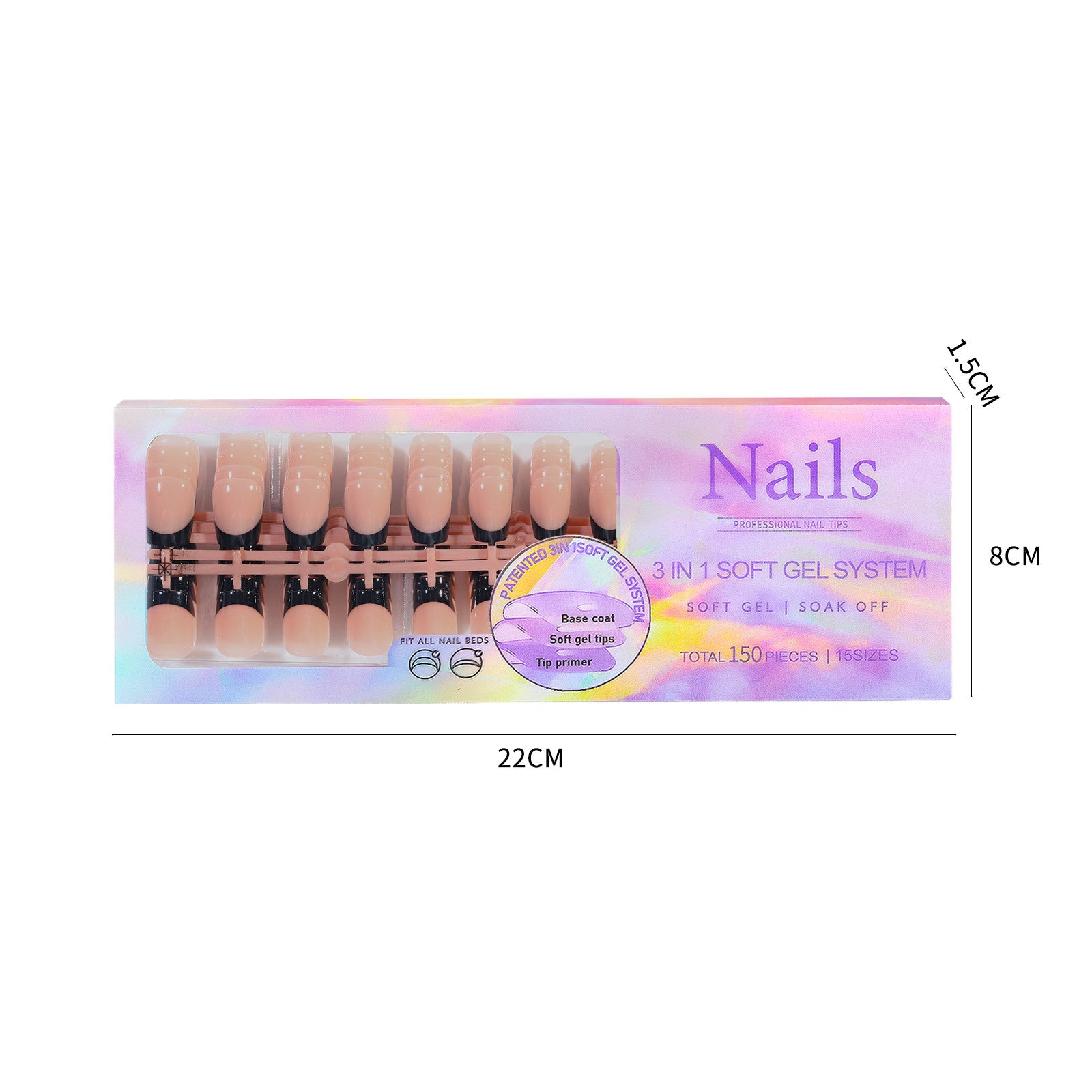 Nail Coffee Black New Seamless Wear Nail Removable Nail Beauty Nail Patch