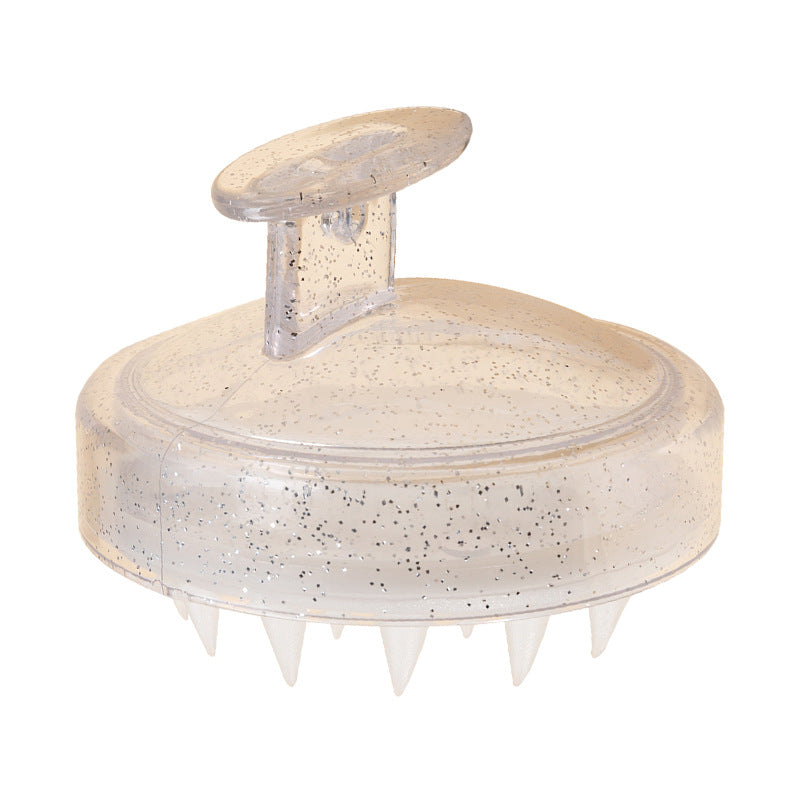 Transparent Silicone Shampoo Brush Soft Tooth Massage