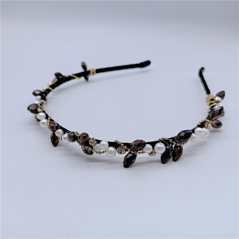 Super Fairy Hairpin Headband Head Buckle Crystal Rhinestone Simple Headdress