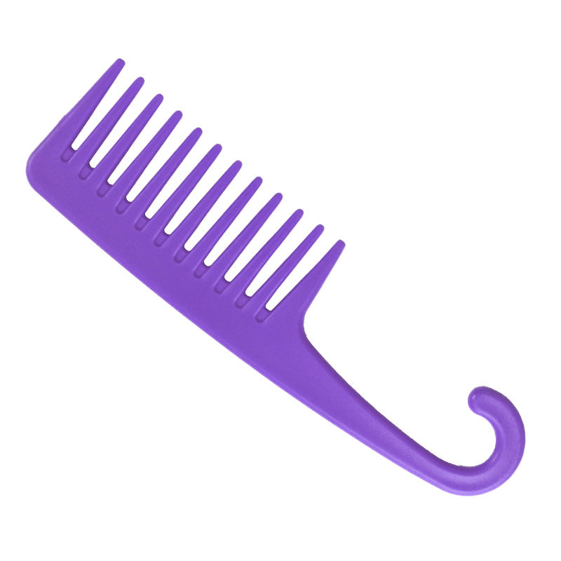Household Simple Color Comb With Hook