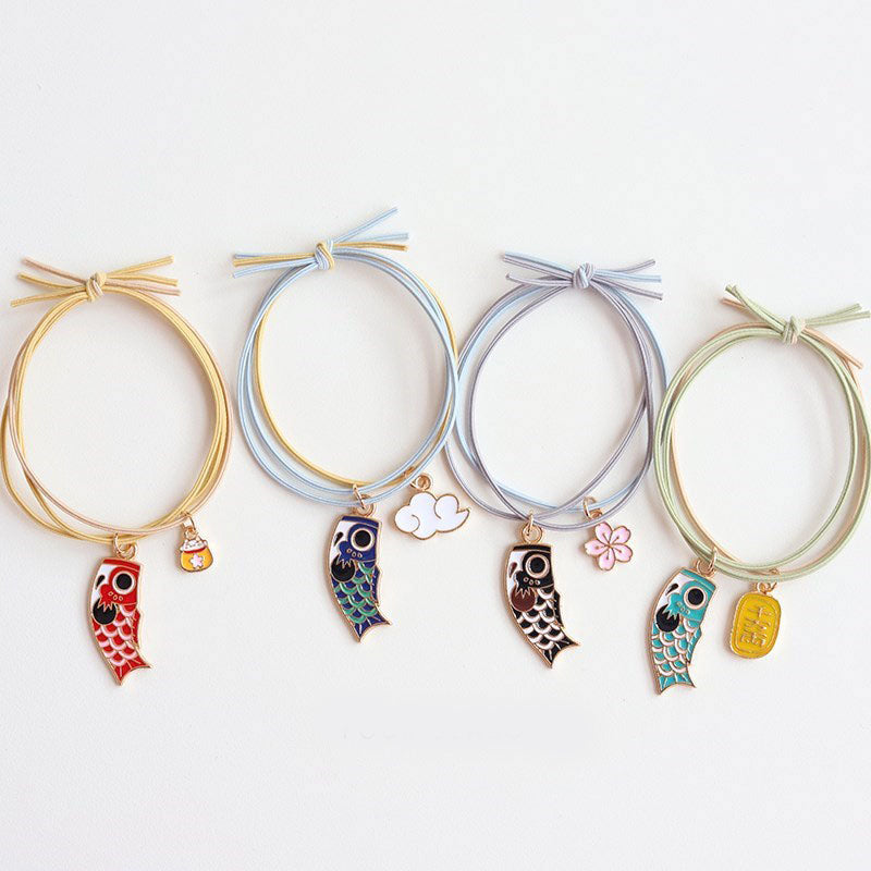 Fashionable And Simple Ladies Koi Hair Rope