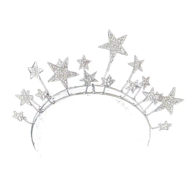 Fashion Exaggerated Wedding Accessories Star Headband
