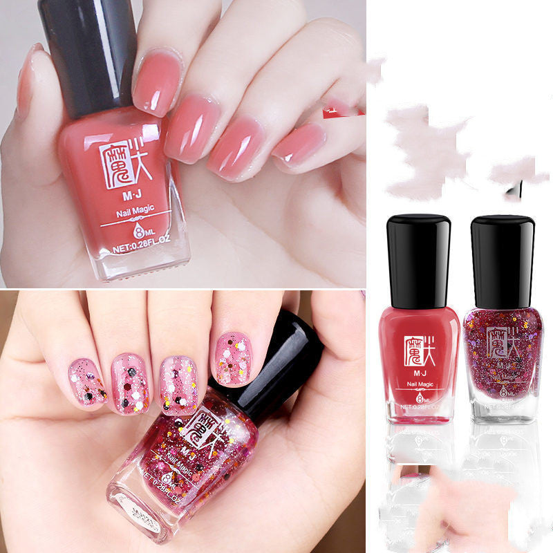 MJ Children's Nail Polish Can Peel Tearable Tasteless Transparent Pregnant Women Can Use Makeup