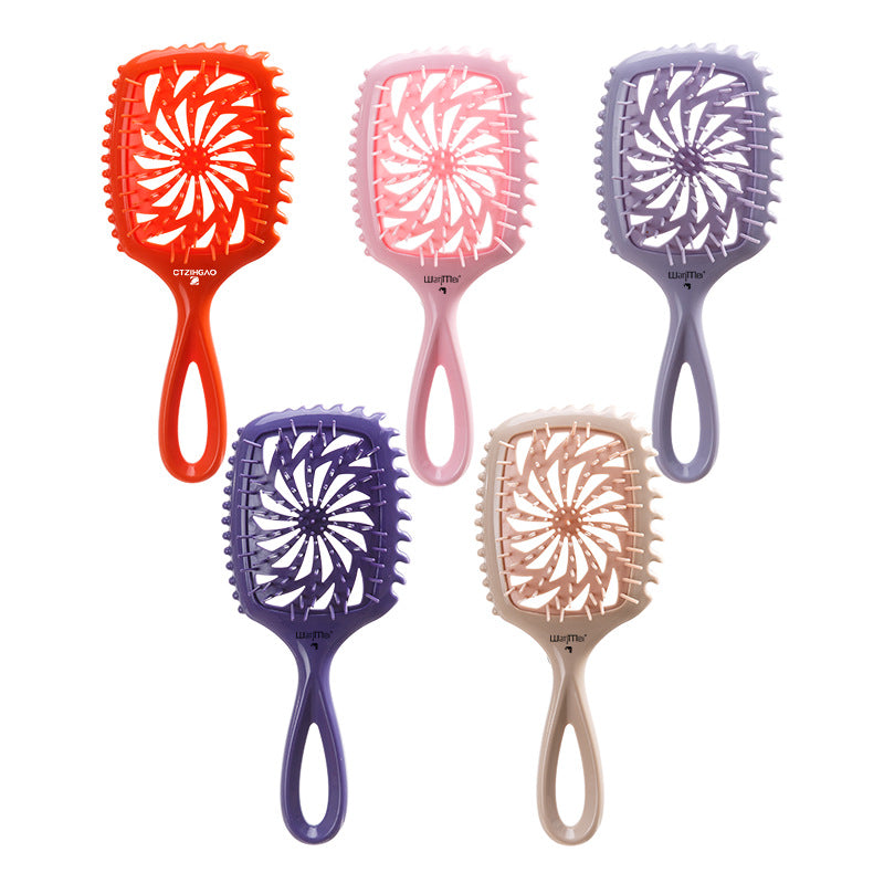 Original Design Whirlwind Hollow Hairdressing Comb