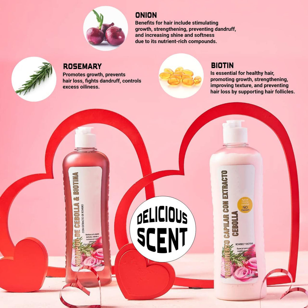 Biotin And Rosemary Shampoo And Treatment Set