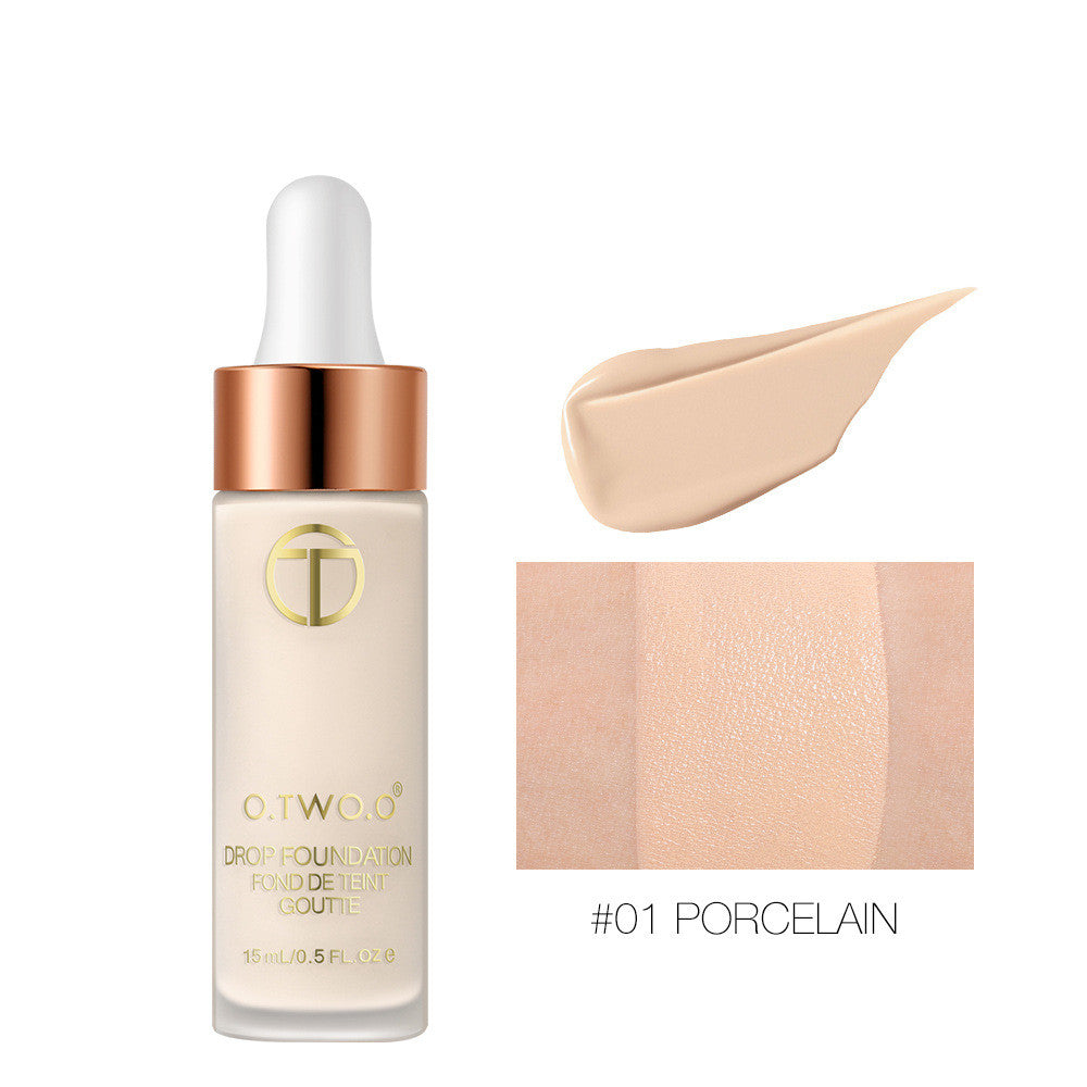 Lightweight Breathable Dropper Foundation Natural Brightening And Moisturizing Makeup