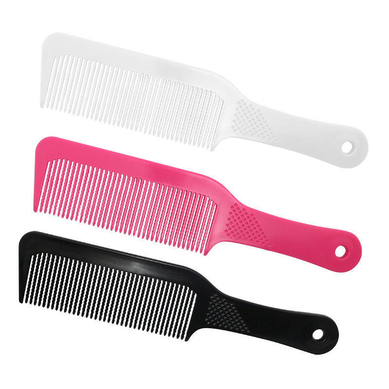 Haircut Fluff Comb Round Wavy Vent Comb Shape Flat Head Hair Tools