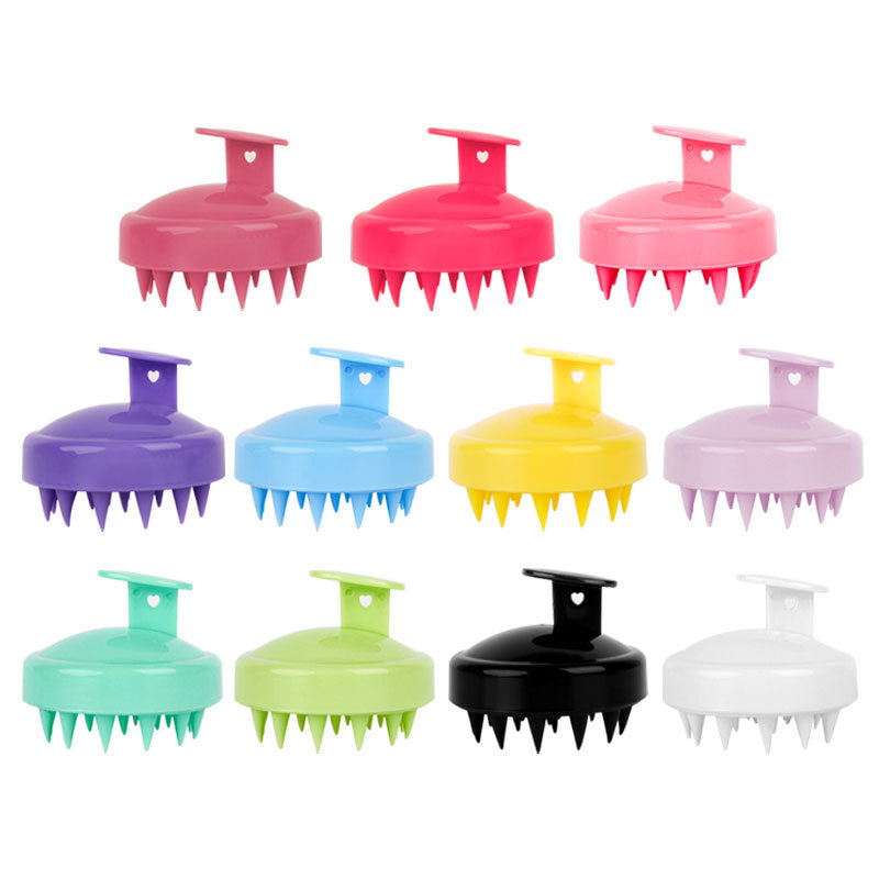 Dual-Use Wet And Dry Multifunctional Shampoo Brush With Scalp Massage Bristles