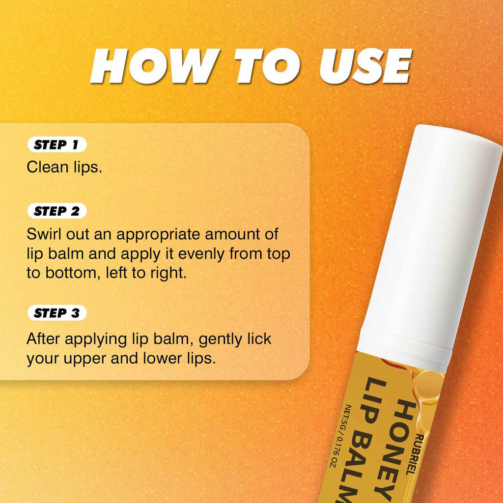 RUBRIEL Honey Lip Balm 5G Nourishing And Hydrating