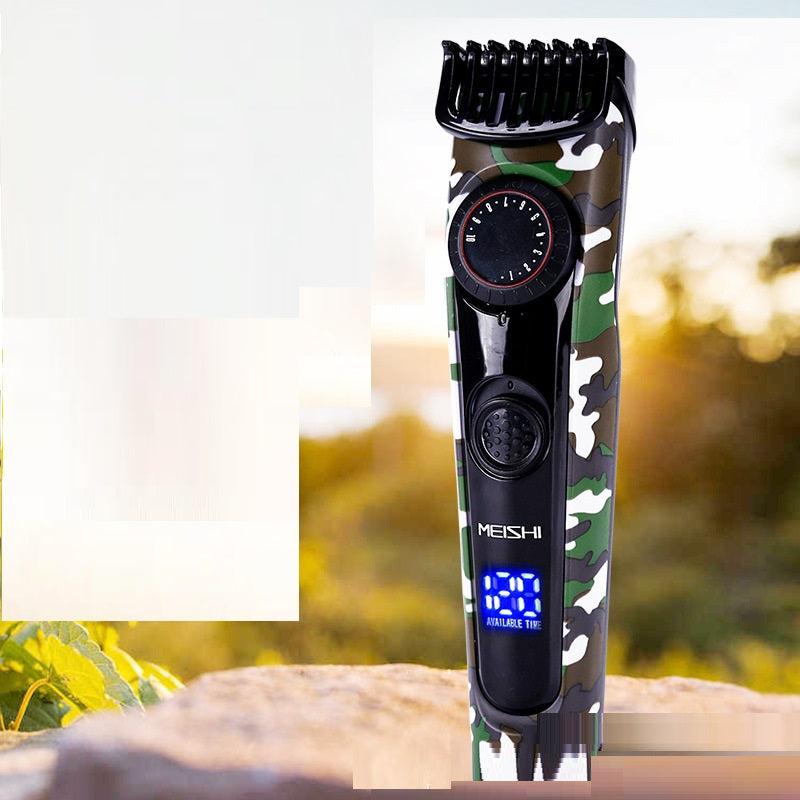 Household Intelligent Digital Display Multi Gear Length Comb Adjustable Electric Hairdresser