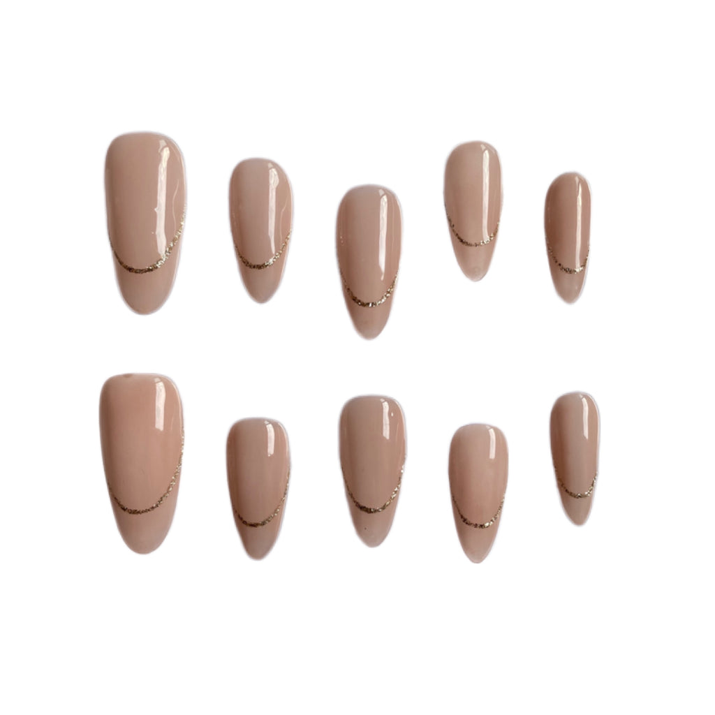 Advanced Almond French Finished Manicure