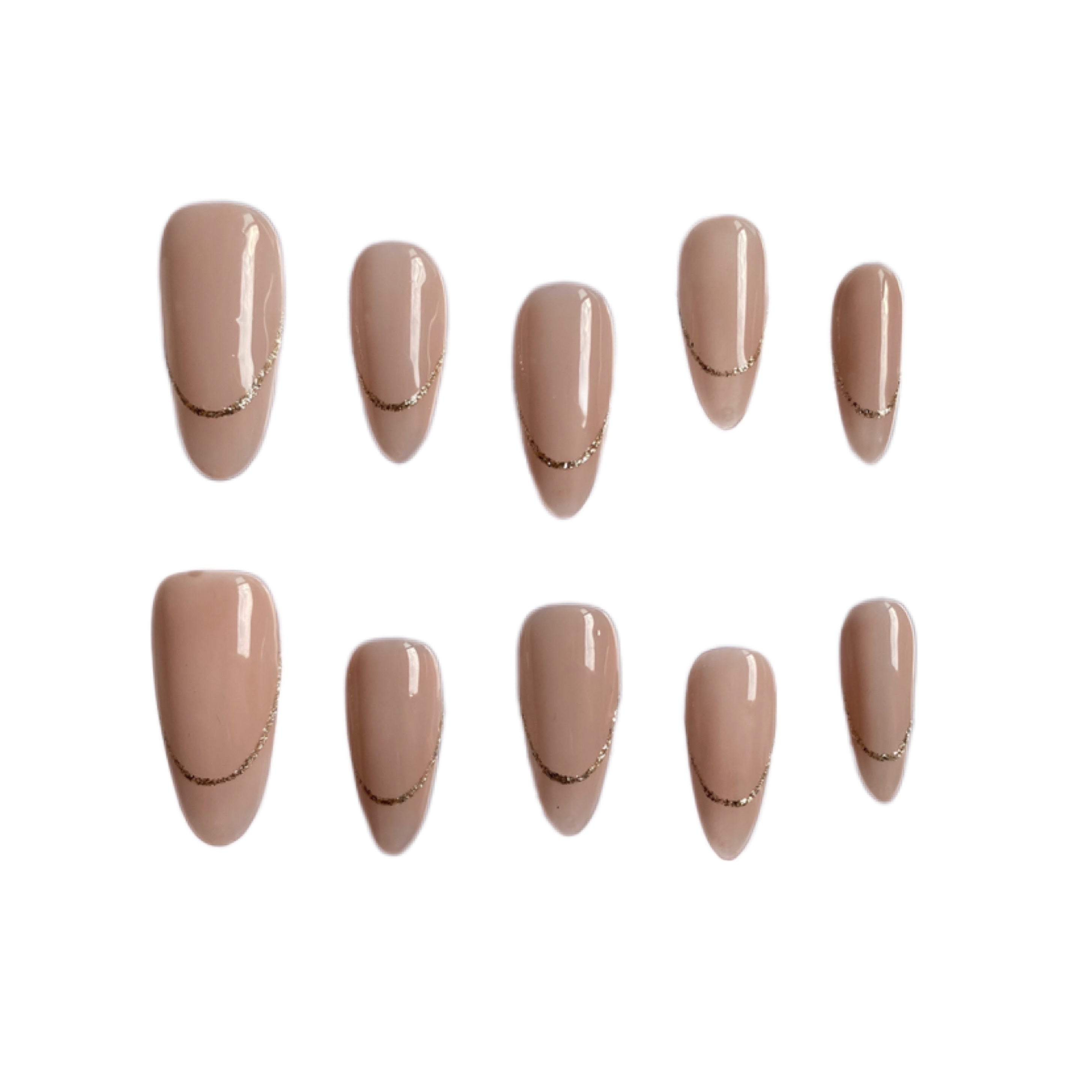 Advanced Almond French Finished Manicure