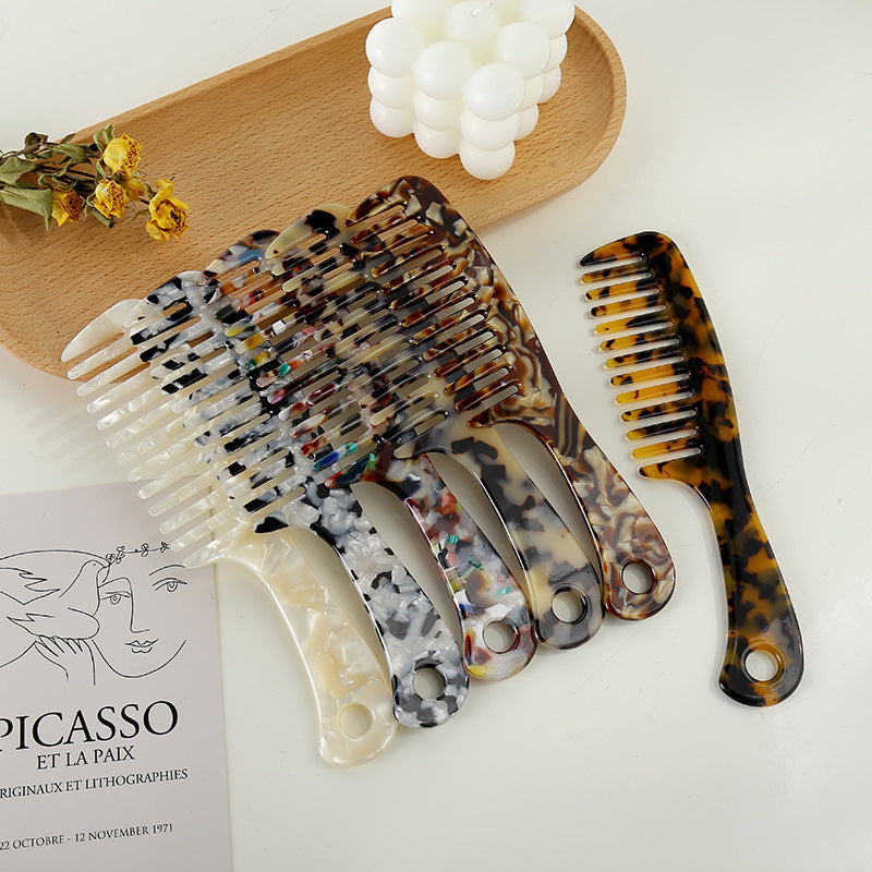 Fashion Cellulose Acetate Sheet Anti-static Comb