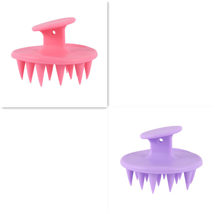 Massage Silicone Shampoo Brush To Clean Hair Comb