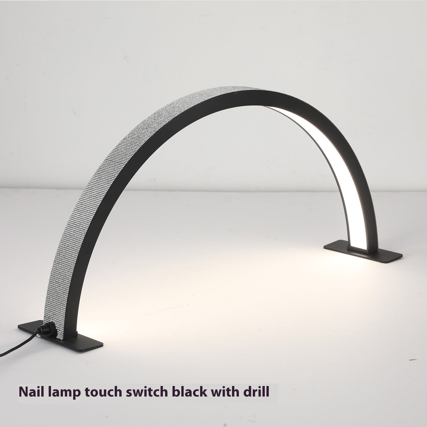 Half Moon Hot Lamp Desktop Arc Nail Table Lamp