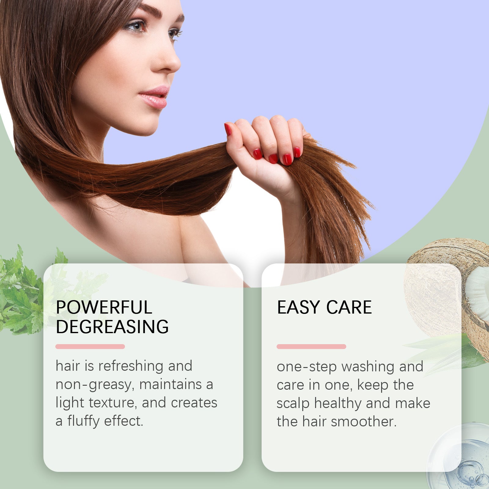 HoeGoa Nettle Grass Shampoo Improves Scalp Cleaning