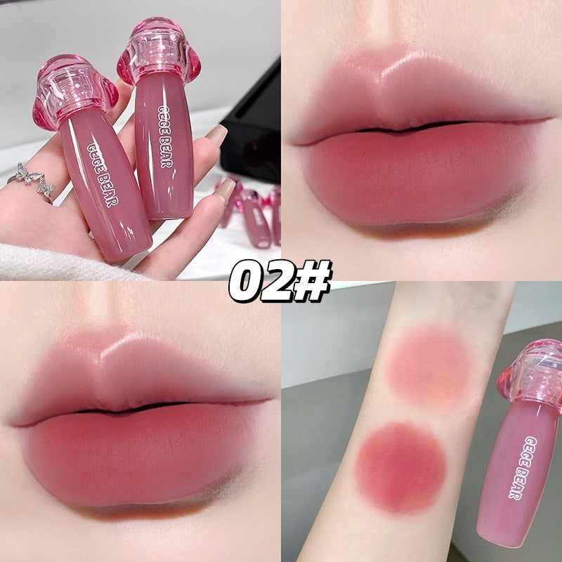 Ice-glazed Milk Cream Velvet Baby Mist Matte Brightening Lip Mud