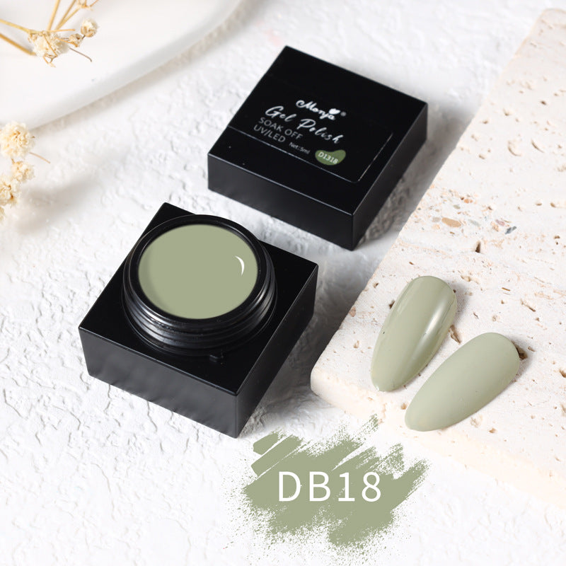 Monya Tulip Cream UV Polish Painted Light