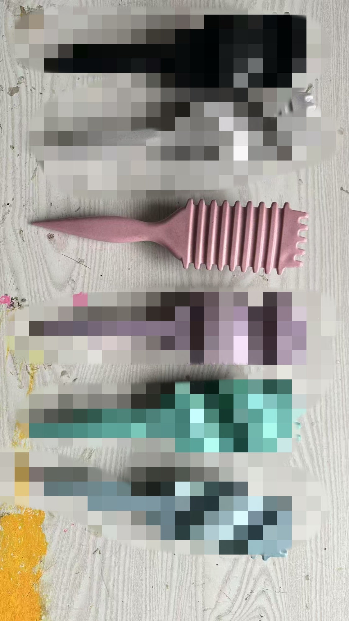 Ear Air Cushion Hairdressing Bounce Comb