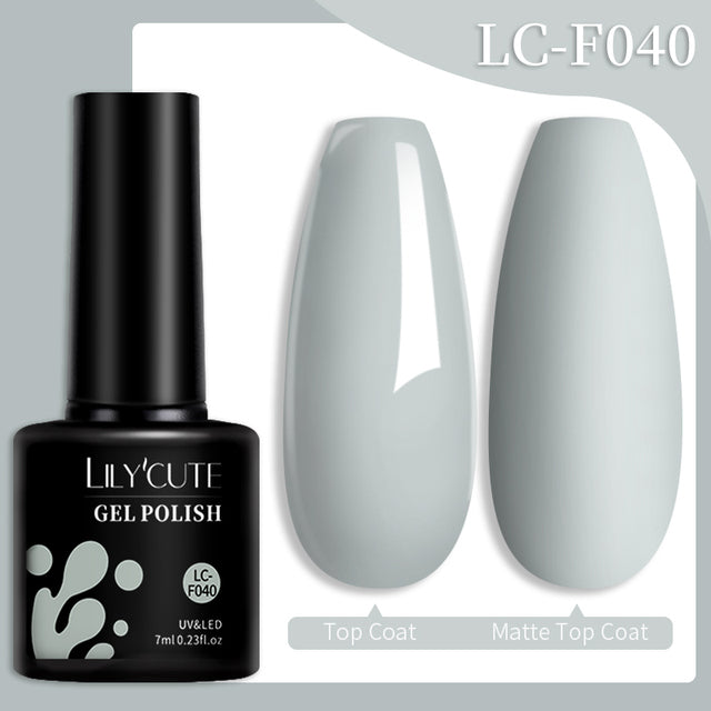 Lilycute Color Changing Thermal Gel Nail Polish Winter Purpl