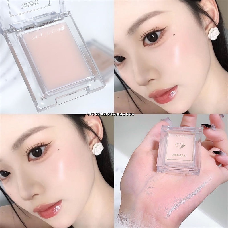 Dikalu Moisturizing Highlighter, Radiant Blush Creamlightweight And Breathable