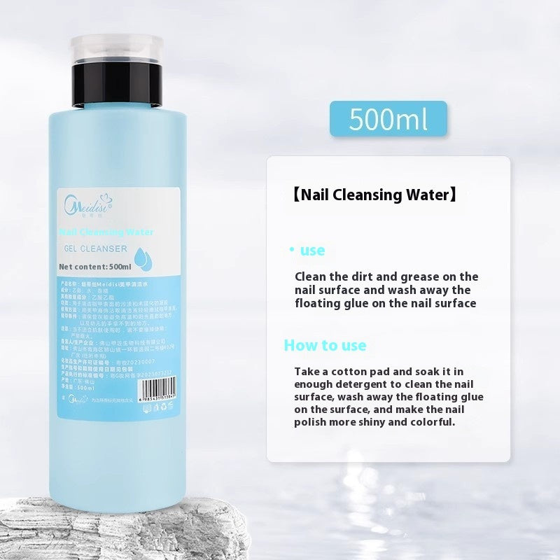 Meidiss Nail Art Press Bottle Nail Remover Cleaning Solution