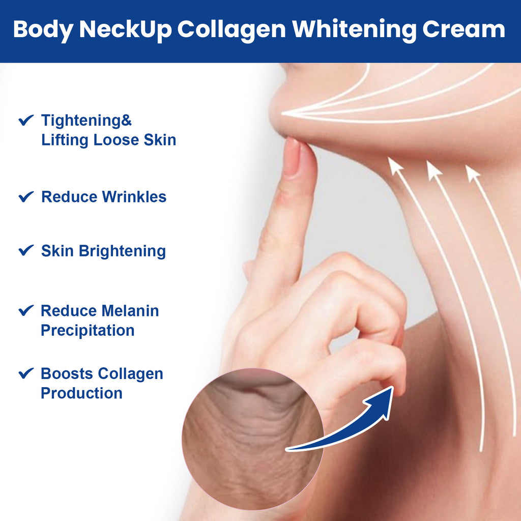 Neck Collagen Whitening Cream Reduces Neck Lines