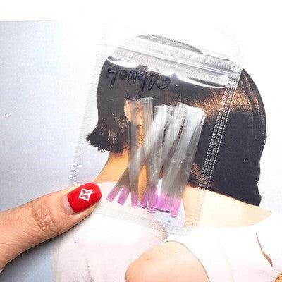 Nail extension gel phototherapy sheet glass fiber