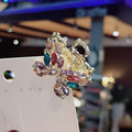 Crystal Bow Hairpin Cute Girl Back Of Head Clip Small Lairpin
