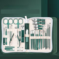 Full Set Of Nail Clippers Suit 30-piece Stainless Steel Nail Scissors Nail Clippers Cuticle Nipper Fingernail Maintenance Kit Suit