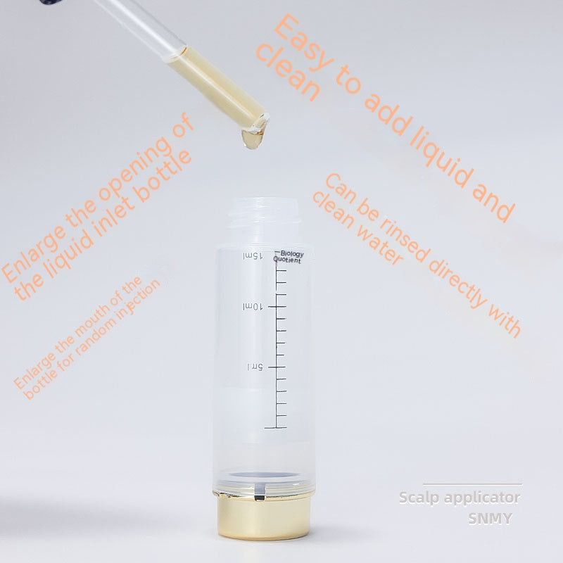 Head Medicine Application Artifact E1 Essential Oil Guide Comb