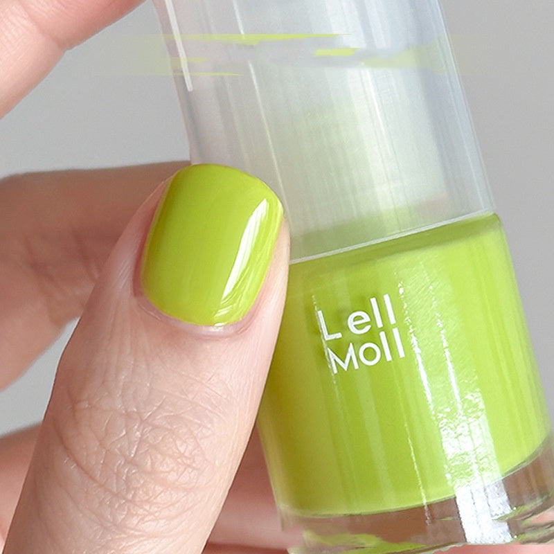 Lell Moll Water-based Tearable Nail Polish Baking-free And Tasteless