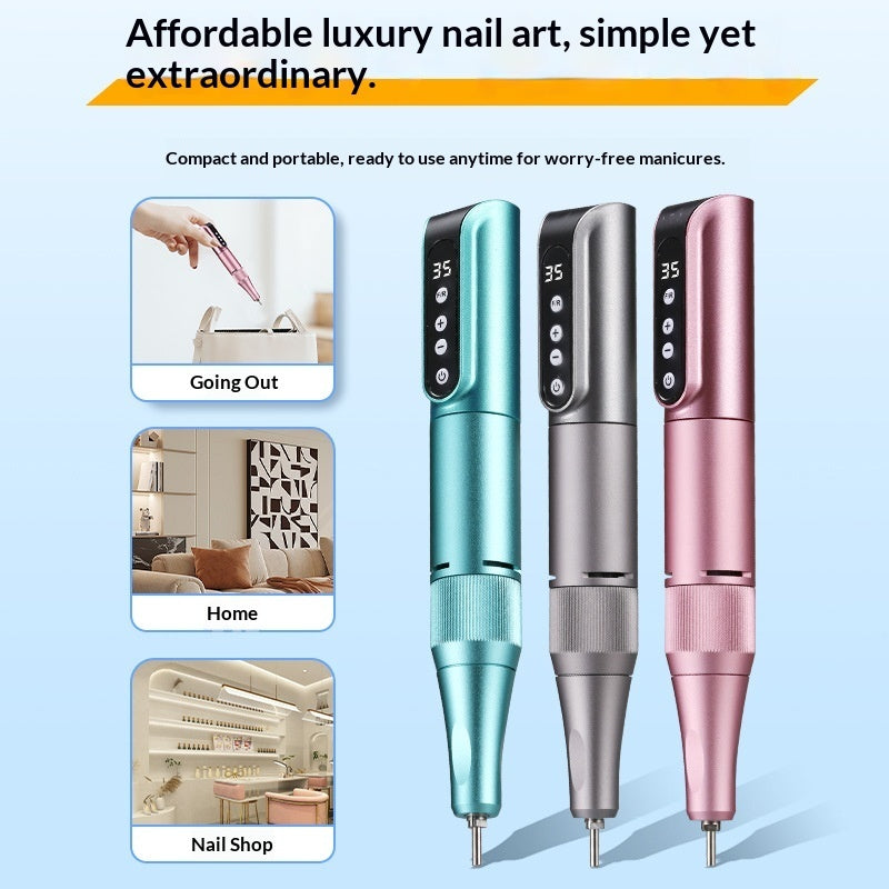 Ultra-Long-Lasting Nail Art Grinding Pen