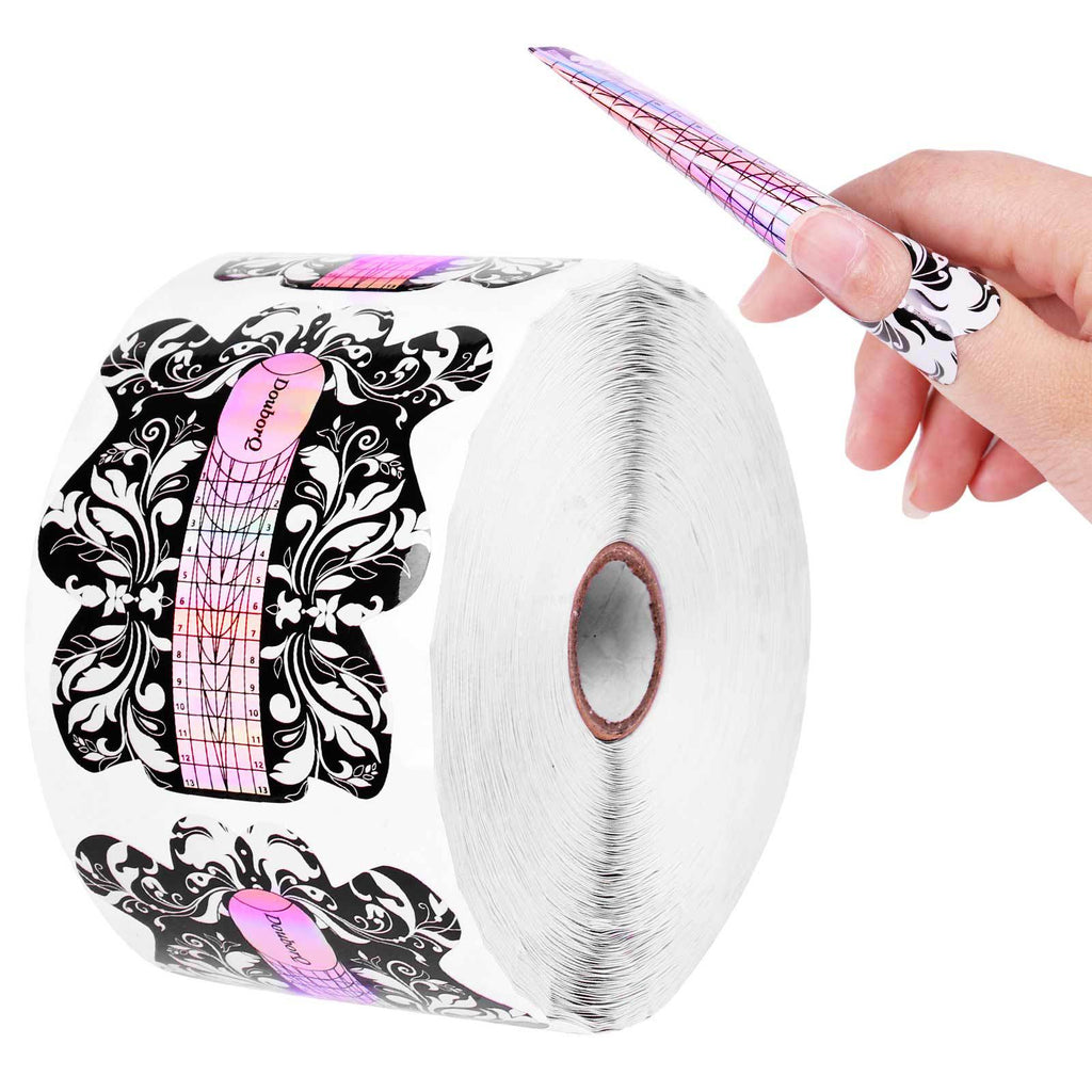 Symphony laser lace nail extension paper