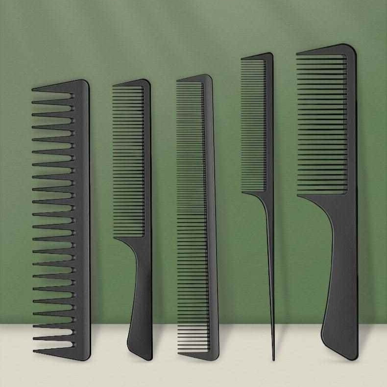 Black Hairdressing Household Minimalist Dense Gear Comb