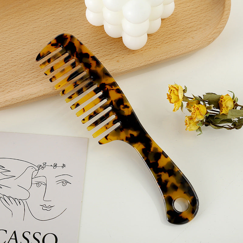Fashion Cellulose Acetate Sheet Anti-static Comb