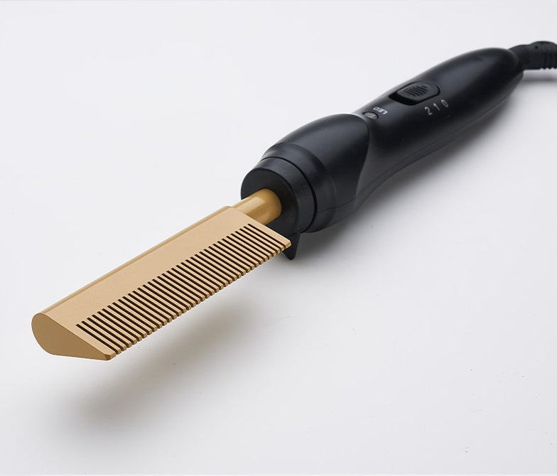 Multifunctional curling and straightening comb