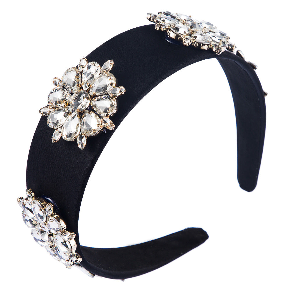 Baroque fashion multicolor headband
