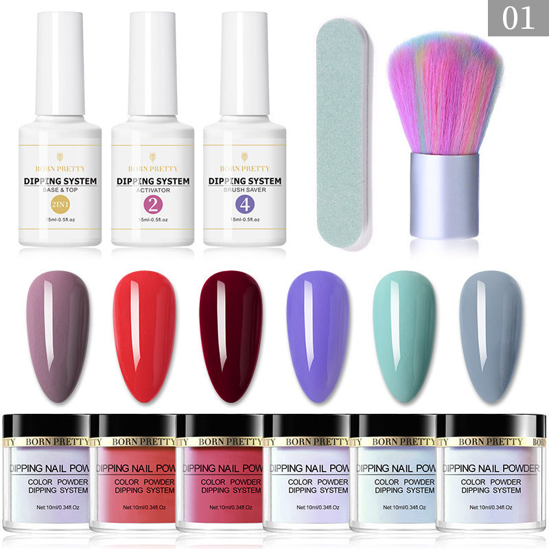 Women's Nail Soaking Powder Set